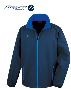 Tempest Navy Royal Soft Shell Womens Jacket